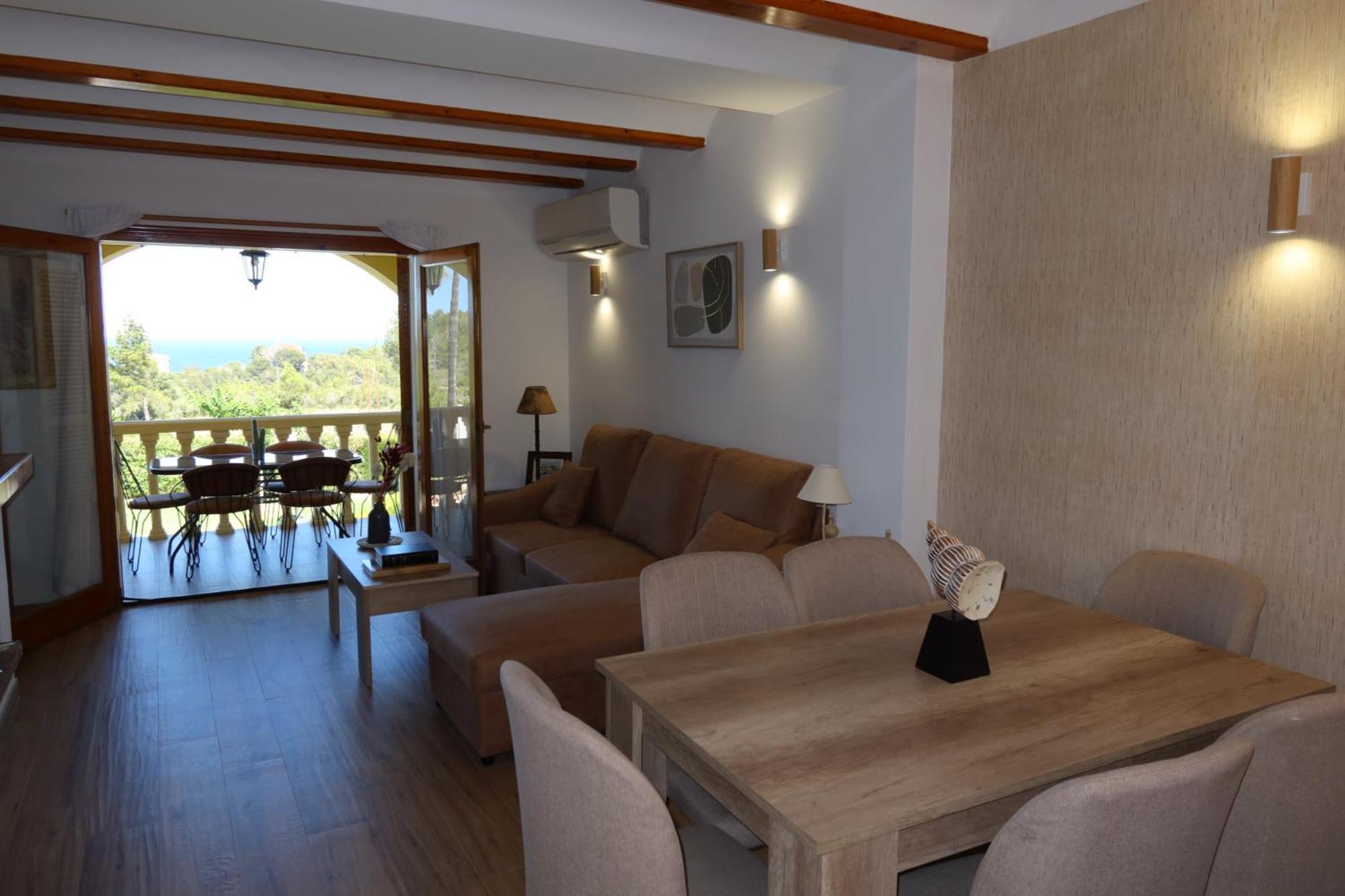 Cozy Duplex Les Rotes Дения Экстерьер фото