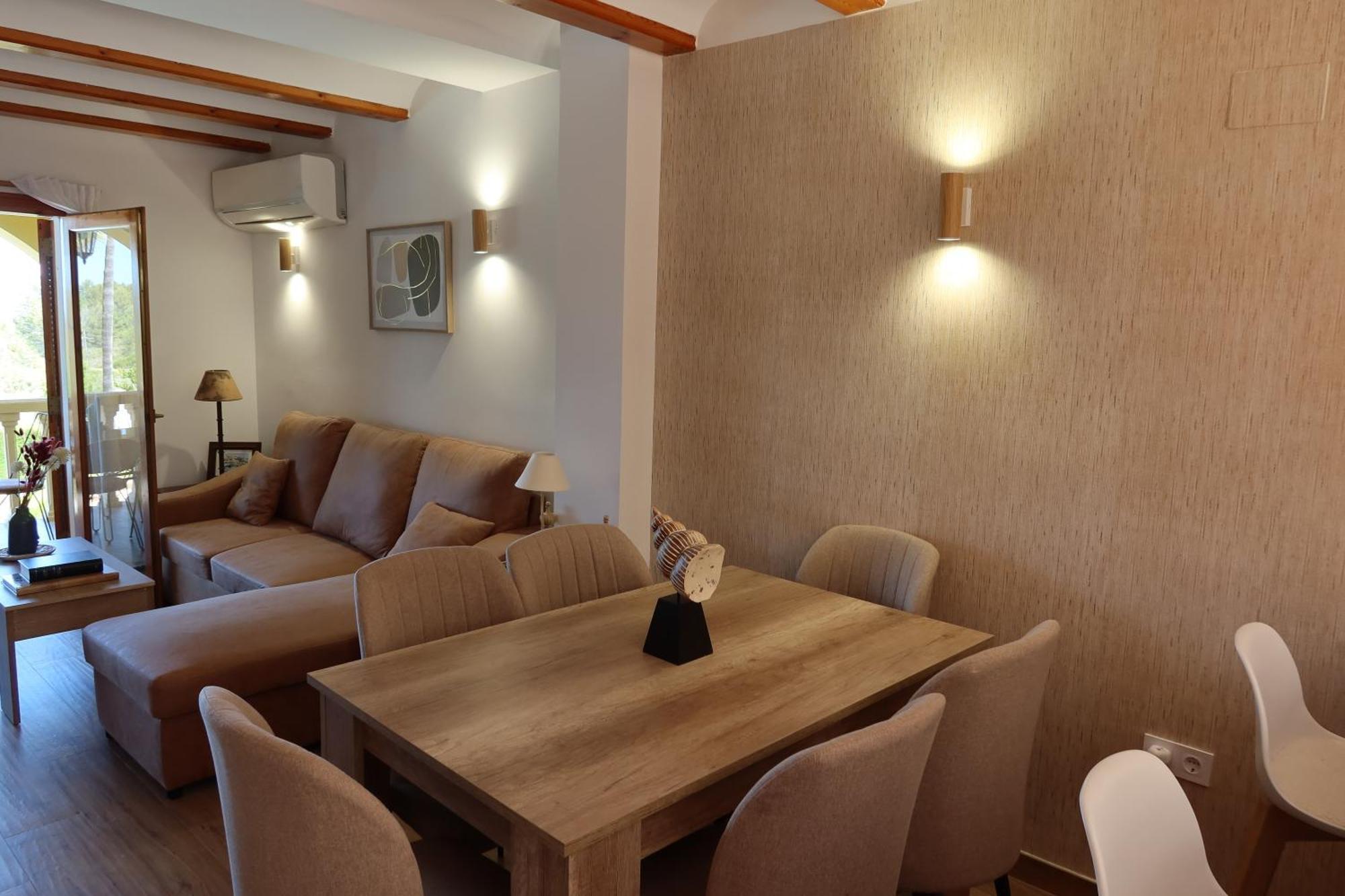 Cozy Duplex Les Rotes Дения Экстерьер фото